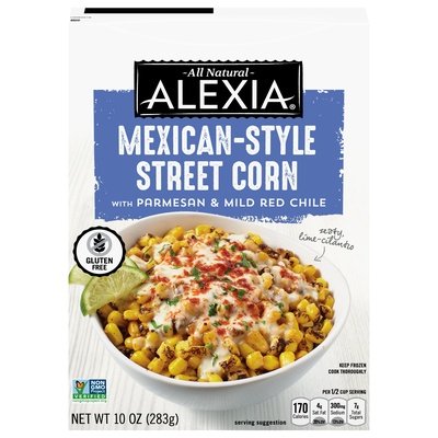 Alexia Street Corn Mexican-Style 8/10 OZ [UNFI #2314995] [ebt]