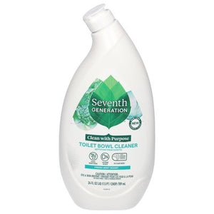 Seventh Generation Toilet Bowl Cleaner Fresh Mint Scent 4/24 OZ [UNFI #2925626]