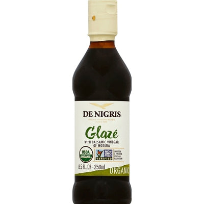 De Nigris Glaze with Balsamic Vinegar of Modena 6/8.5 OZ [UNFI #01134188] [ebt]