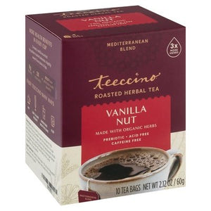 Teeccino Herbal Tea Vanilla Nut Bags 6/10 BAG [UNFI #447698] [ebt]