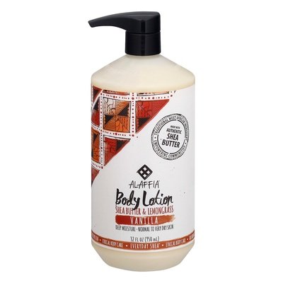 Alaffia Body Lotion Vanilla Shea Butter & Lemongrass 1/32 OZ [UNFI-CARLISLE #1754225]
