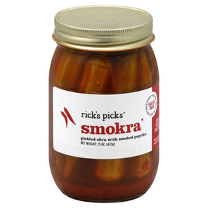 Ricks Picks Smokra 6/15 OZ [UNFI #1230549] [ebt]