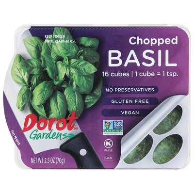 Dorot Basil Chopped 16/2.5 OZ [UNFI #571547] [ebt]