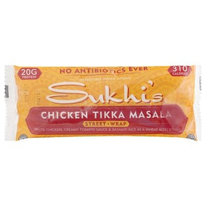 Sukhis Street Wrap Chicken Tikka Masala 8/5.5 OZ [UNFI #1145770] [ebt]