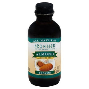 Frontier Nat Prod Co-Op Almond Flavor Alcohol-Free 2 OZ [UNFI-CARLISLE #0336867] [ebt]