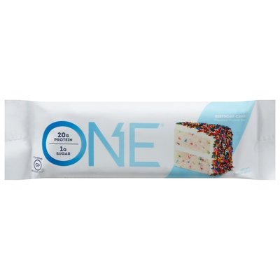 One Protein Bar Birthday Cake Flavored 12/60 GRM [UNFI-CARLISLE #2173557] [ebt]