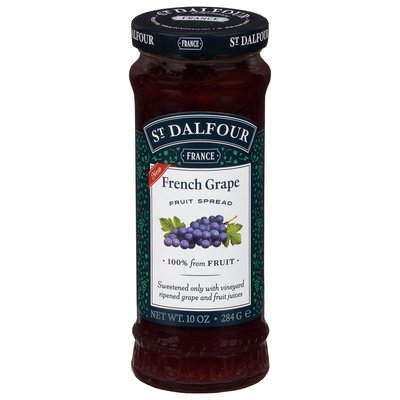 St Dalfour Fruit Spread French Grape 6/10 OZ [UNFI #2743417] [ebt]
