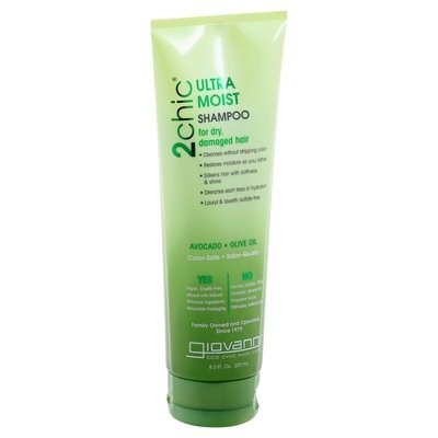 Giovanni Shampoo Ultra Moist Avocado + Olive Oil 1/8.5 OZ [UNFI-CARLISLE #1179381]