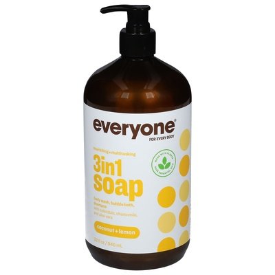 Everyone Soap 3 In 1 Coconut + Lemon 1/32 OZ [UNFI-CARLISLE #1077684]