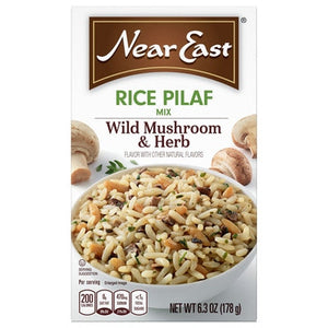 Near East Rice Pilaf Mix Wild Mushroom & Herb 12/6.3 OZ [UNFI #956144] [ebt]