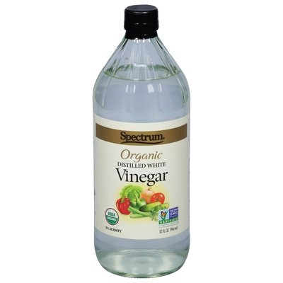 Spectrum Naturals Vinegar Organic Distilled White 12/32 OZ [UNFI #164947] [ebt]