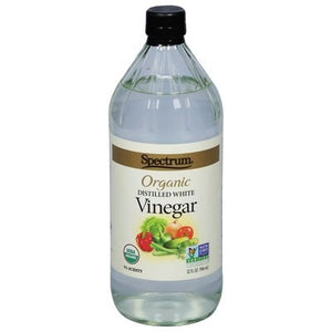 Spectrum Naturals Vinegar Organic Distilled White 12/32 OZ [UNFI #164947] [ebt]