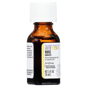 Aura Cacia Pure Essential Oil Rose Absolute Fortifying 1/.5 OZ [UNFI-CARLISLE #548289]