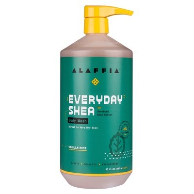 Alaffia Body Wash Unrefined Shea Butter Vanilla Mint 1/32 OZ [UNFI-CARLISLE #1754266]