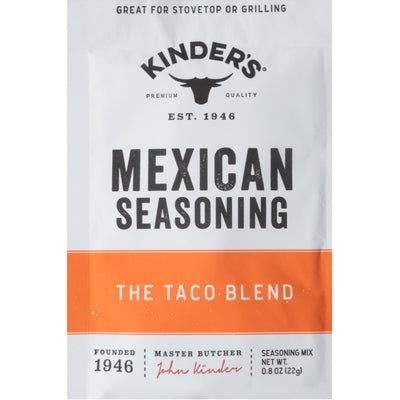 Kinders Seasoning Mix Mexican The Taco Blend 15/.8 OZ [UNFI #03100690] [ebt]