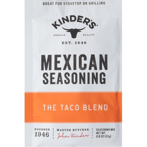 Kinders Seasoning Mix Mexican The Taco Blend 15/.8 OZ [UNFI #03100690] [ebt]