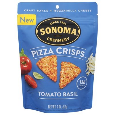 Sonoma Creamery Pizza Crisps Tomato Basil 6/2 OZ [UNFI #2925006] [ebt]