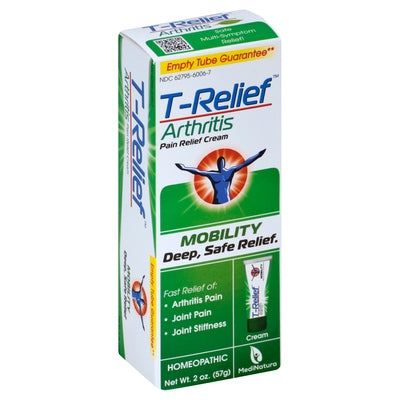 T-Relief-Medinatura Pain Relief Cream Arthritis 1/3 OZ [UNFI-CARLISLE #3063336]