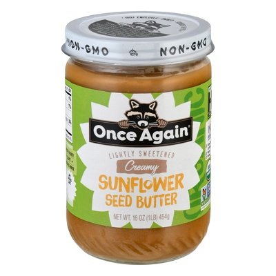 Once Again Sunflower Seed Butter Creamy 6/16 OZ [UNFI #2614915] [ebt]
