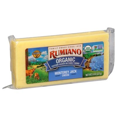 Rumiano Cheese Monterey Jack 12/8 OZ [UNFI #1117357] [ebt]