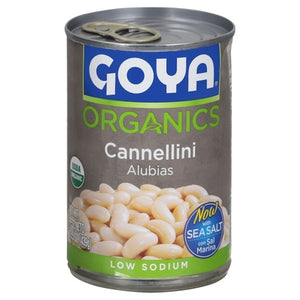 Goya Cannellini Beans Low Sodium 24/15.5 OZ [UNFI #02339190] [ebt]
