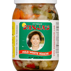 Sunjas Kimchi Mild White 12/16 OZ [UNFI #0426569] [ebt]