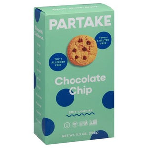 Partake Foods Soft Cookies Chocolate Chip 6/5.5 OZ [UNFI #2555258] [ebt]