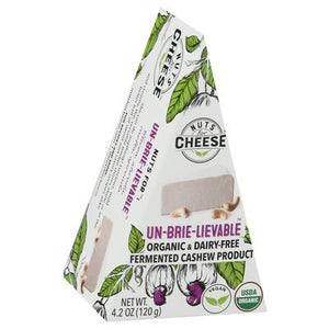 Nuts For Cheese Fermented Cashew Product Organic & Dairy-Free Un-Brie-Lievable 6/4.23 OZ [UNFI #2723963] [ebt]