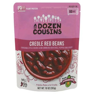 A Dozen Cousins Creole Red Beans Mild 6/10 OZ [UNFI #2717692] [ebt]
