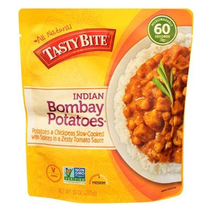 Tasty Bite Bombay Potatoes Indian Medium 6/10 OZ [UNFI-CARLISLE #902247] [ebt]