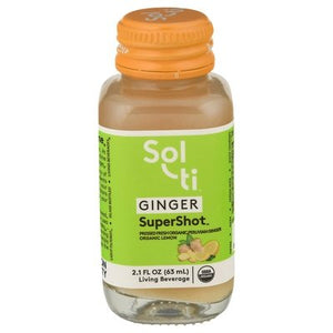 Sol-Ti Living Beverage Ginger Supershot 12/2 OZ [UNFI #2636801] [ebt]