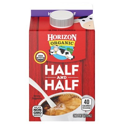 Horizon Half And Half 12/16 OZ [UNFI #639567] [ebt]