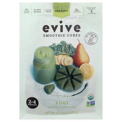 Evive Smoothie Cubes Yogi 8/10.58 OZ [UNFI #2707768] [ebt]