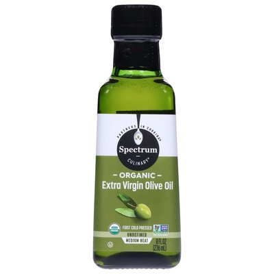 Spectrum Naturals Olive Oil Organic Extra Virgin 6/8 OZ [UNFI #884502] [ebt]