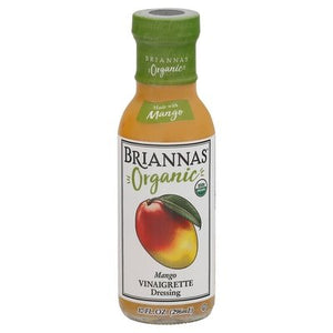 Briannas Vinaigrette Dressing Mango 6/10 OZ [UNFI #2412500] [ebt]