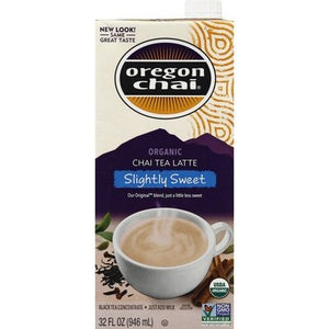 Oregon Chai Chai Tea Latte Concentrate Slightly Sweet 6/32 OZ [UNFI #702100] [ebt]
