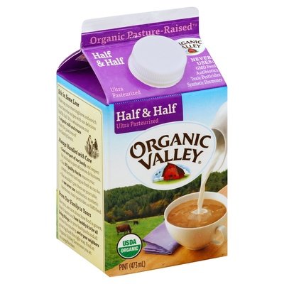 Organic Valley Half & Half 12/16 OZ [UNFI #937466] [ebt]