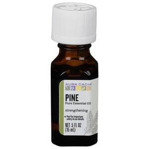 Aura Cacia Pure Essential Oil Strengthening Pine 1/.5 OZ [UNFI-CARLISLE #714428]