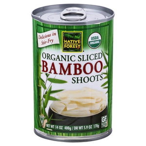 Native Forest Bamboo Shoots Organic Sliced 6/14 OZ [UNFI #1862366] [ebt]