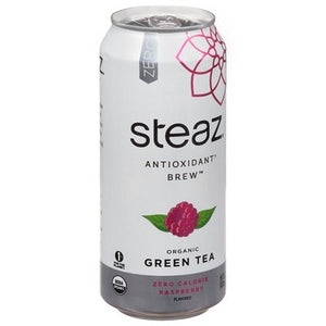 Steaz Green Tea Raspberry Flavored 12/16 OZ [UNFI #771980] [ebt] D