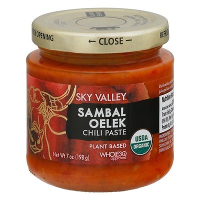Sky Valley Chili Paste Sambal Oelek 6/7 OZ [UNFI #2672194] [ebt]