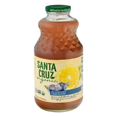 Santa Cruz Organic Beverage Organic Blueberry Lemonade 12/32 OZ [UNFI #2377877] [ebt]