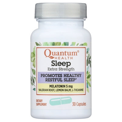 Quantum Health Sleep Extra Strength Melatonin 5 mg Capsules 1/30 CAP [UNFI-CARLISLE #2955771]
