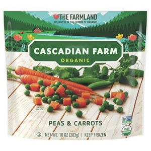 Cascadian Farm Peas & Carrots Organic 12/10 OZ [UNFI #432385] [ebt]