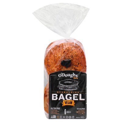 Odoughs Bagels Vegan Everything Thins 6/10.6 OZ [UNFI #2243426] [ebt]