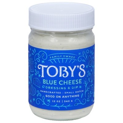 Tobys Family Foods Dressing & Dip Blue Cheese 6/12 OZ [UNFI #2325447] [ebt]