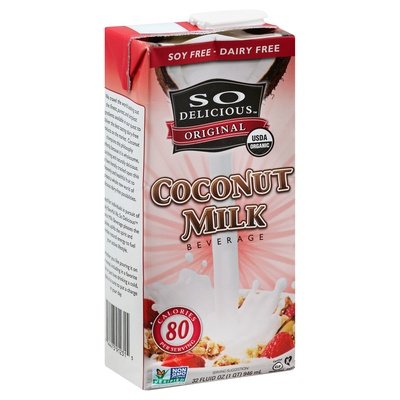 So Delicious Coconut Milk Beverage Original 12/32 OZ [UNFI #336693] [ebt]
