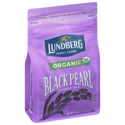 Lundberg Family Farms Rice Gourmet Organic Black Pearl 6/1 LB [UNFI #2032241] [ebt]