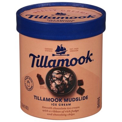 Tillamook Ice Cream Tillamook Mudslide 6/1.5 QT [UNFI #2686095] [ebt]