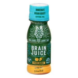 Brainjuice Juice Peach Mango 12/2.5 OZ [UNFI-CARLISLE #2379790]